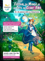 3e festival du manga de la Côte de Granit Rose